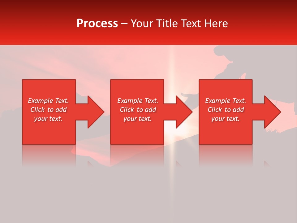 Conceptual Park Blue Sky PowerPoint Template