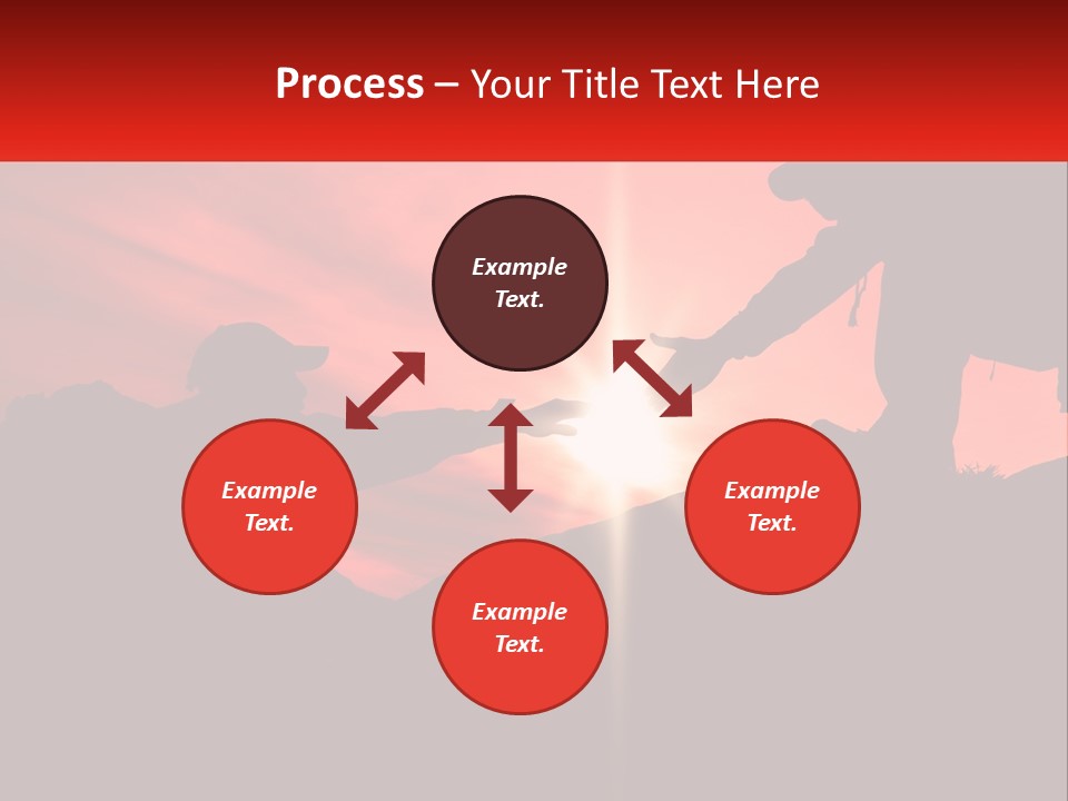 Conceptual Park Blue Sky PowerPoint Template