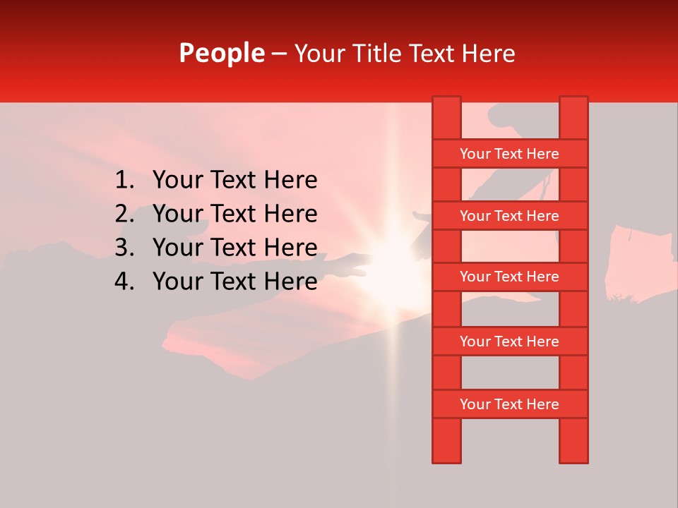 Conceptual Park Blue Sky PowerPoint Template