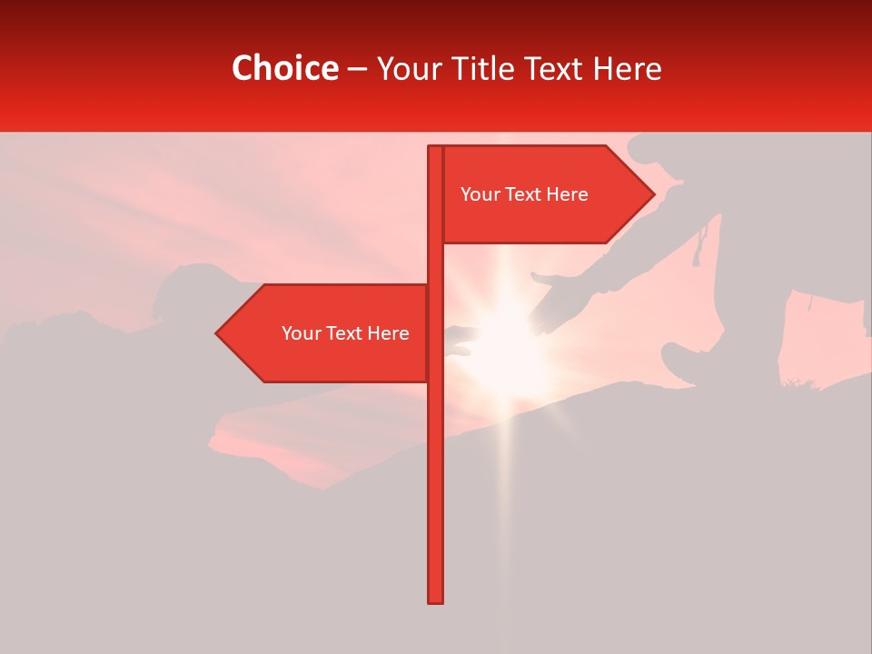 Conceptual Park Blue Sky PowerPoint Template