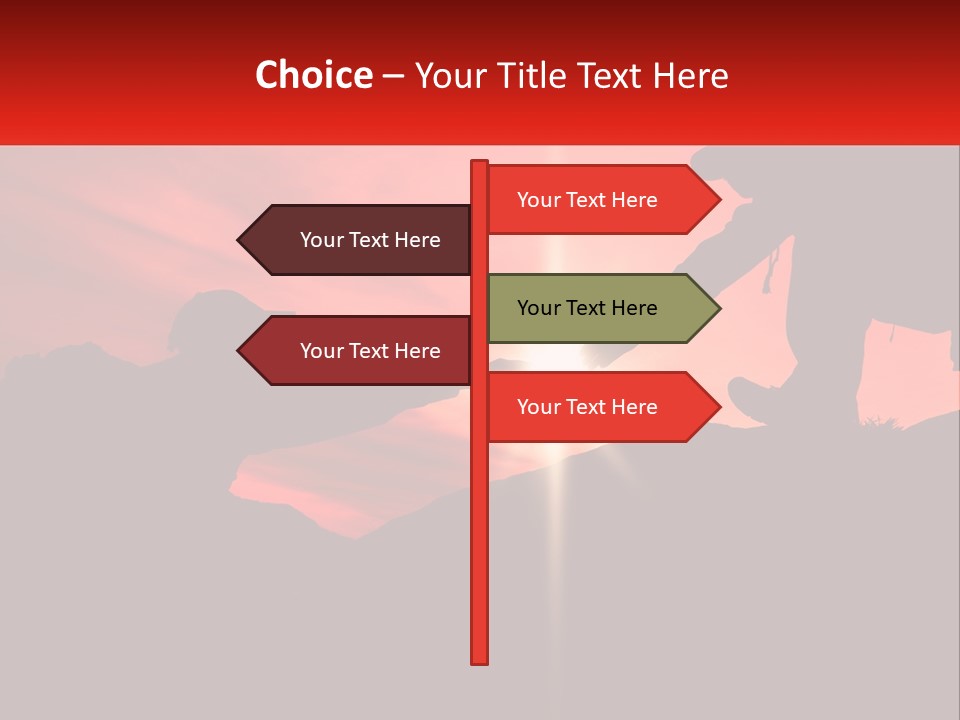 Conceptual Park Blue Sky PowerPoint Template