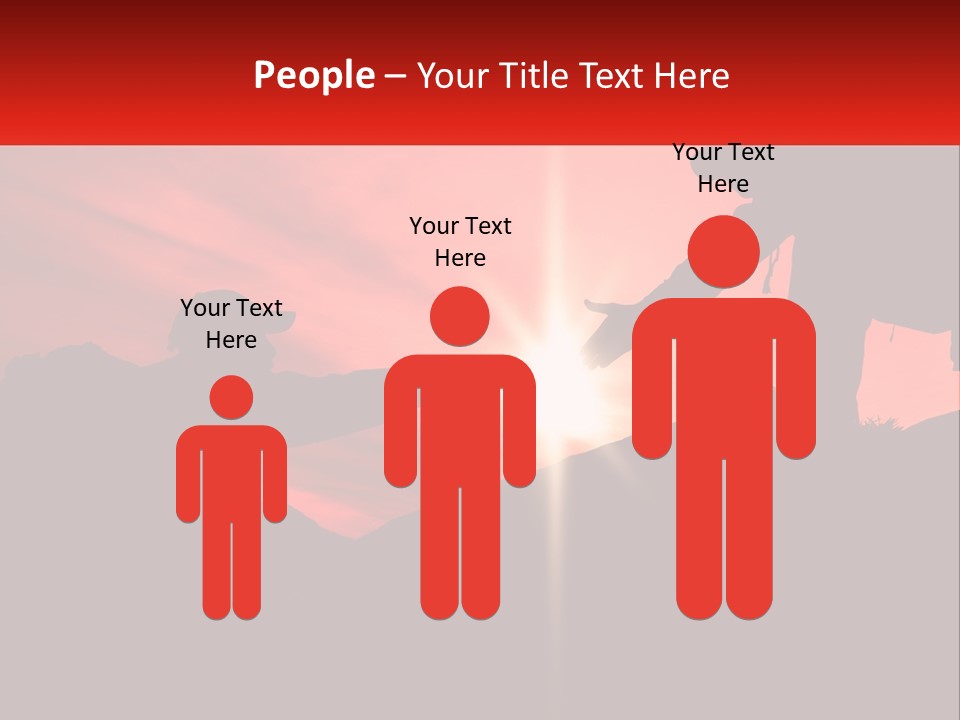 Conceptual Park Blue Sky PowerPoint Template