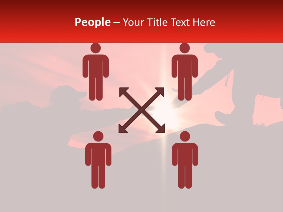 Conceptual Park Blue Sky PowerPoint Template