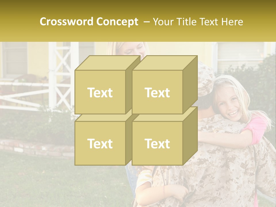 Loan House Small PowerPoint Template