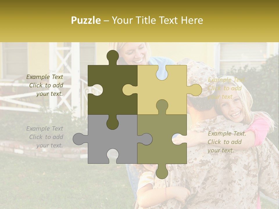 Loan House Small PowerPoint Template