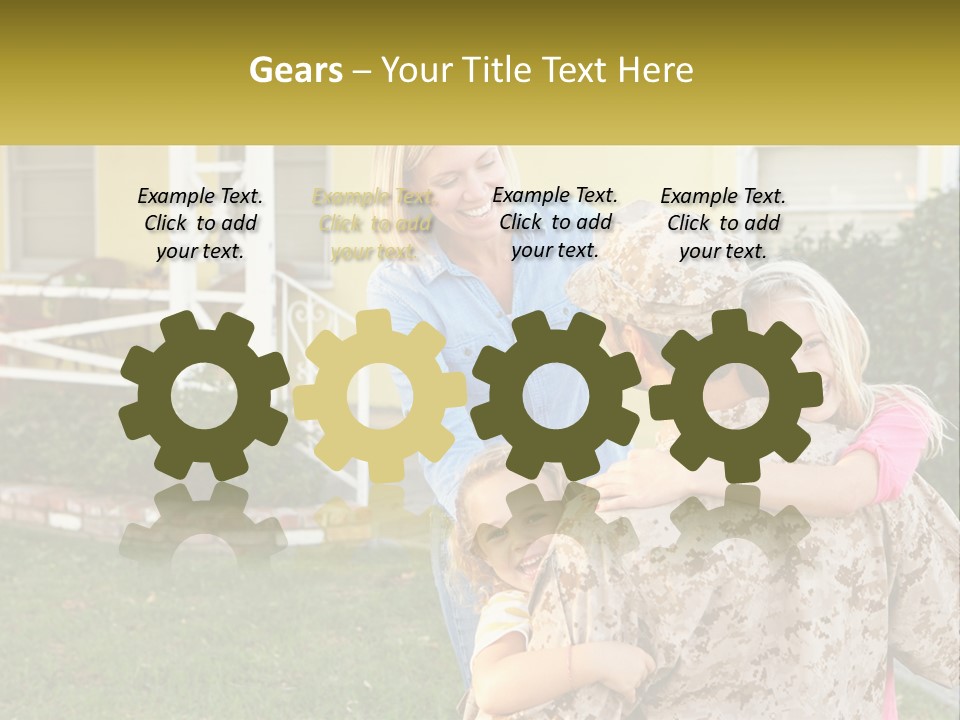 Loan House Small PowerPoint Template