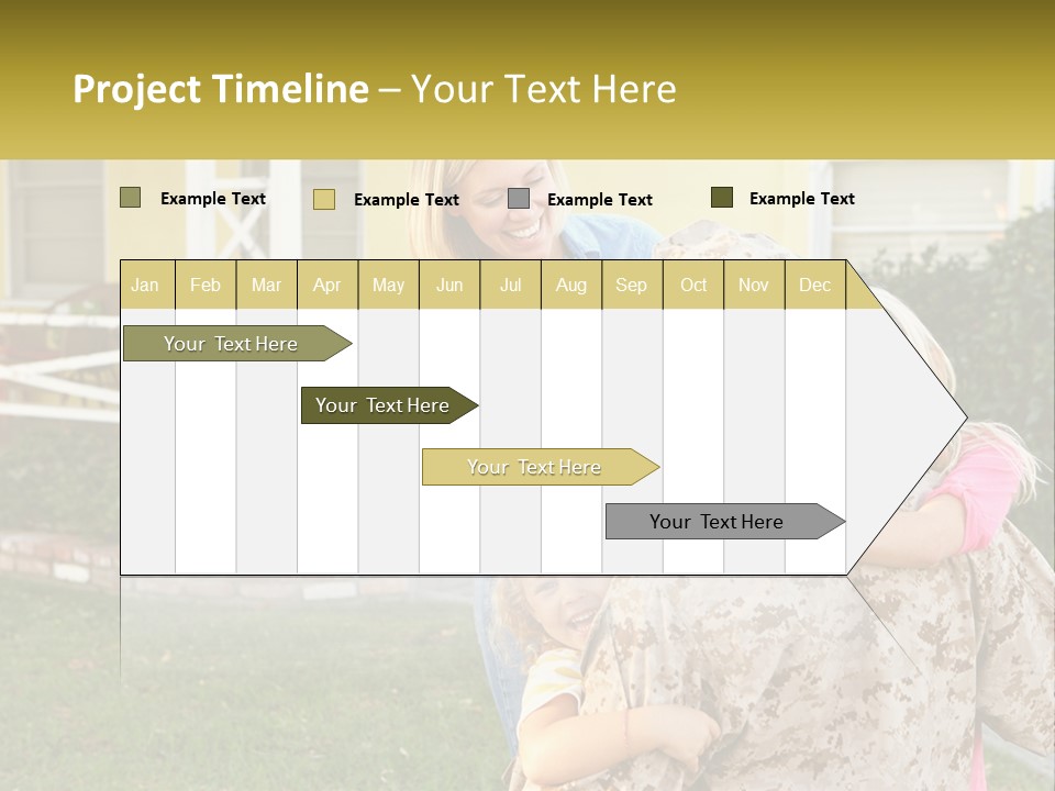 Loan House Small PowerPoint Template