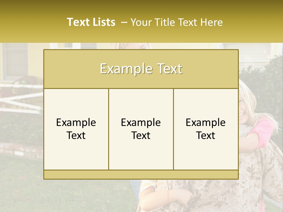 Loan House Small PowerPoint Template