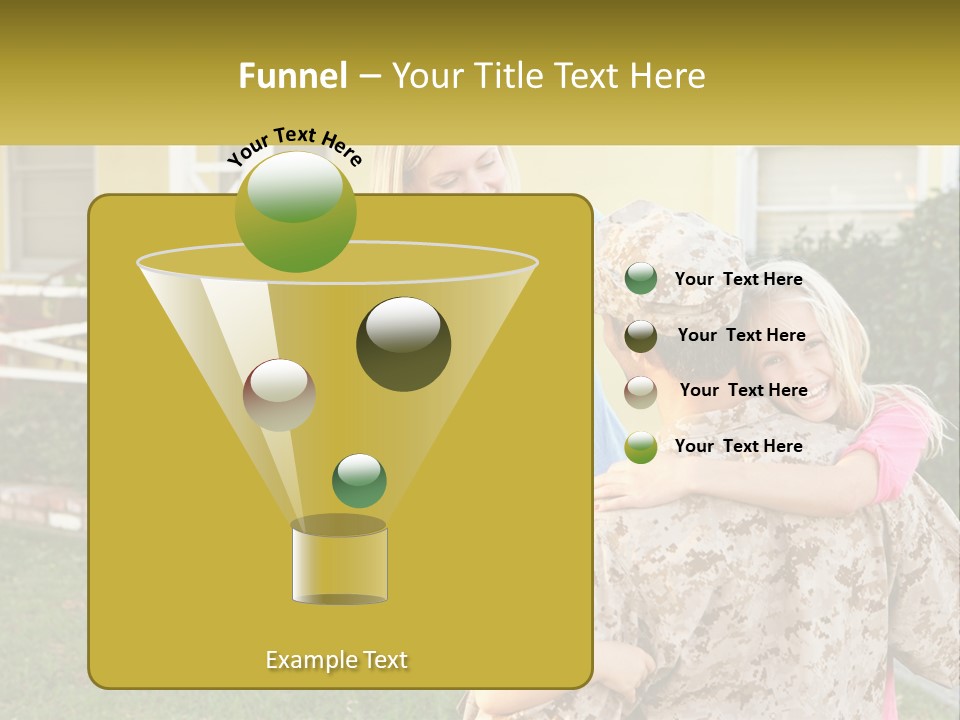 Loan House Small PowerPoint Template