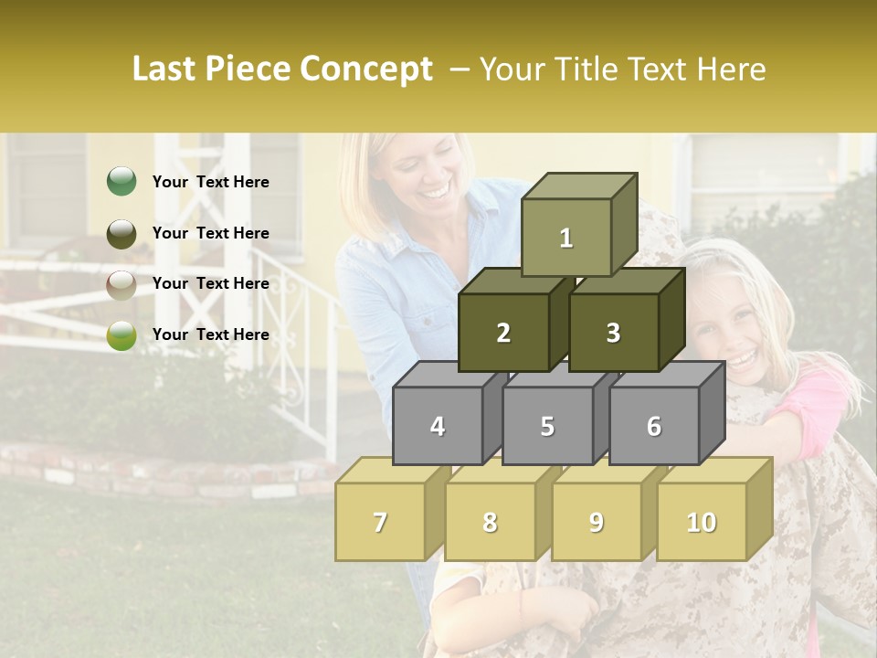 Loan House Small PowerPoint Template