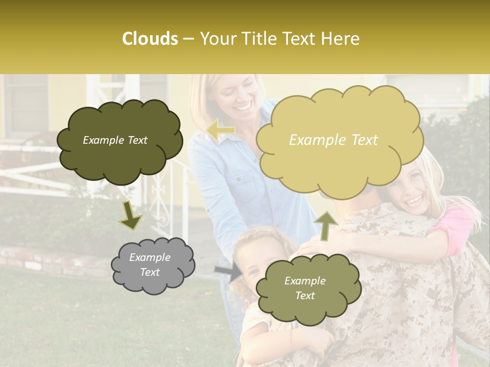 Loan House Small PowerPoint Template