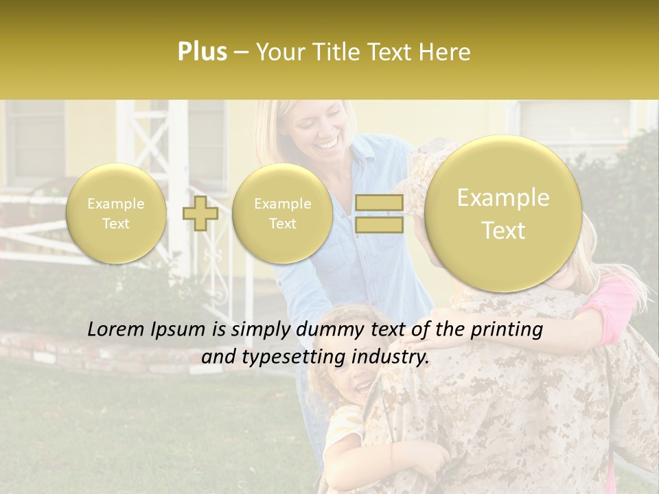 Loan House Small PowerPoint Template