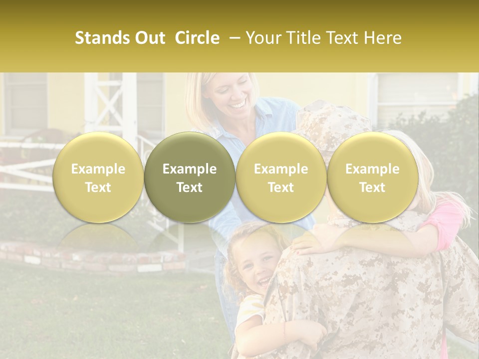 Loan House Small PowerPoint Template