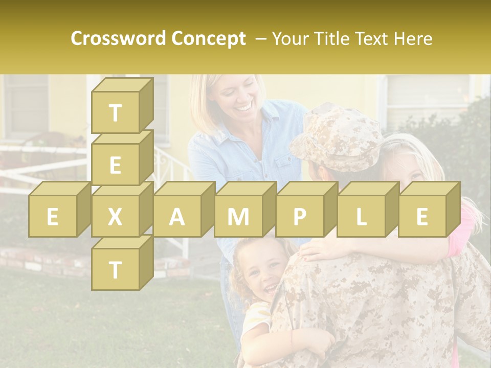 Loan House Small PowerPoint Template