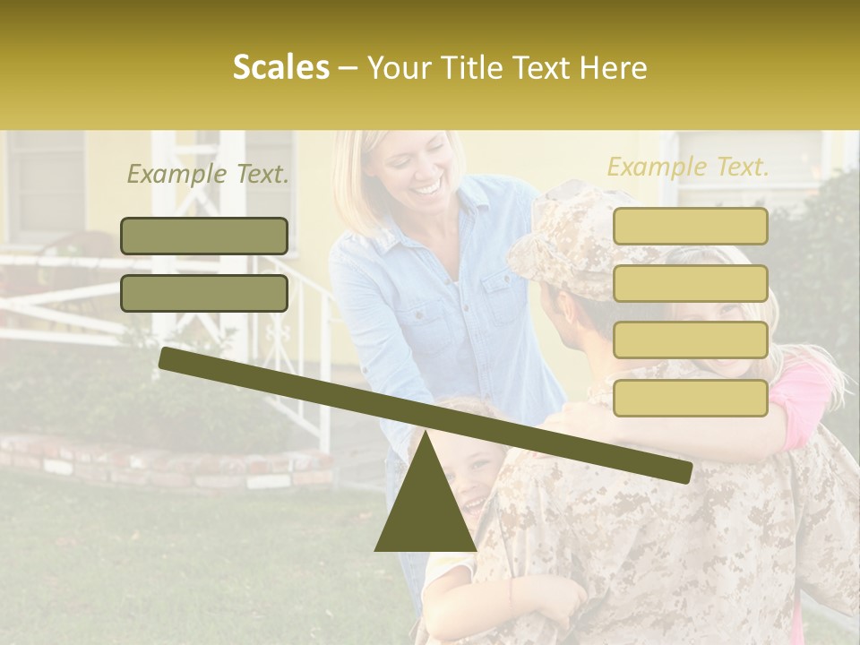 Loan House Small PowerPoint Template