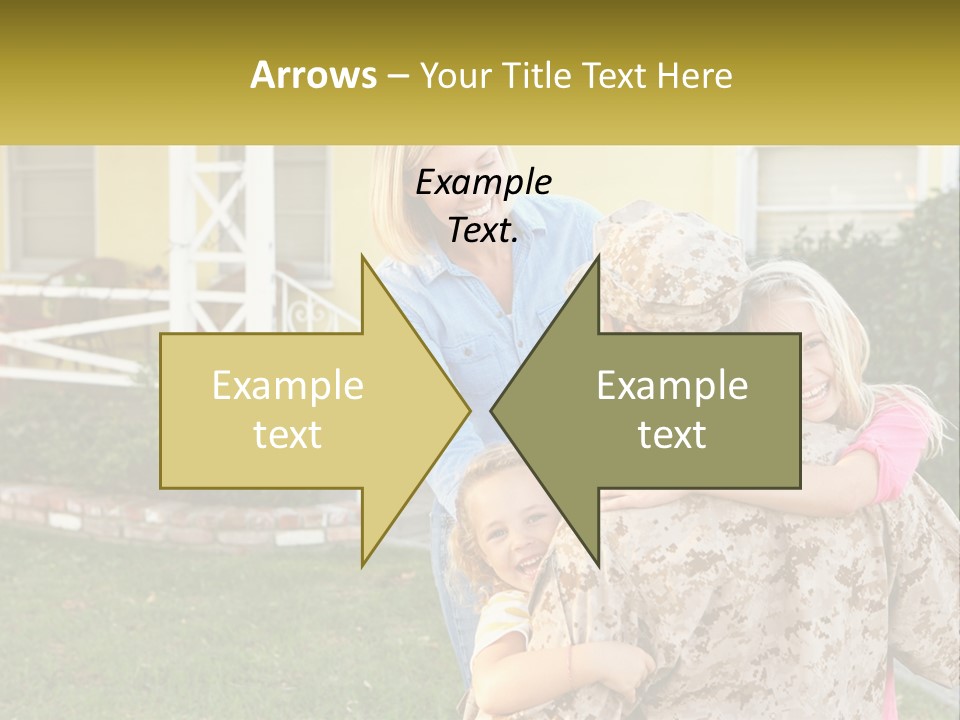Loan House Small PowerPoint Template