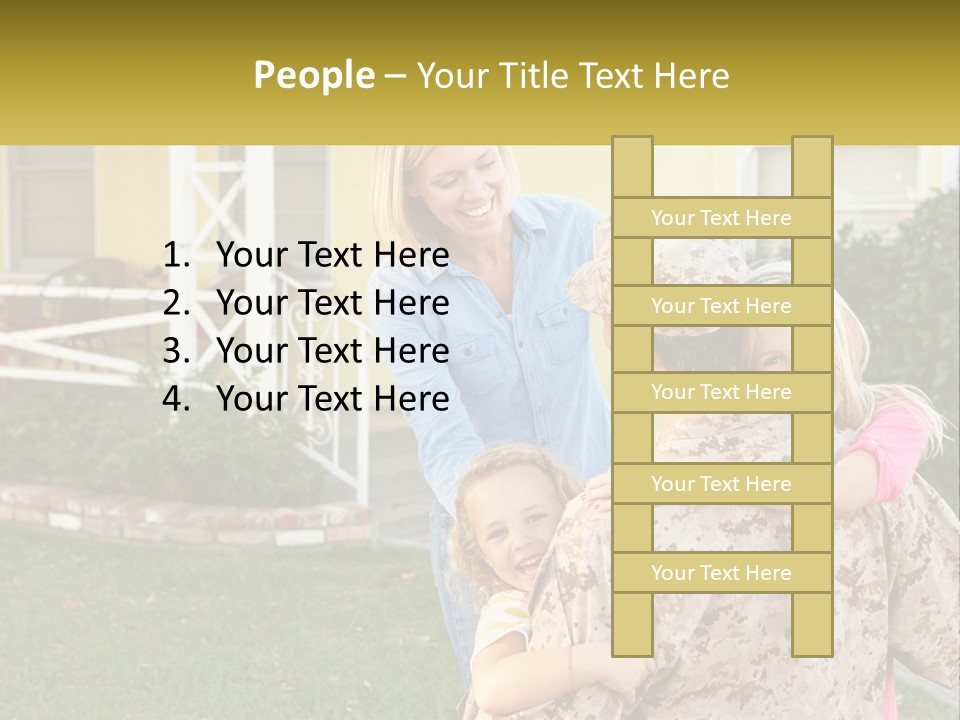Loan House Small PowerPoint Template