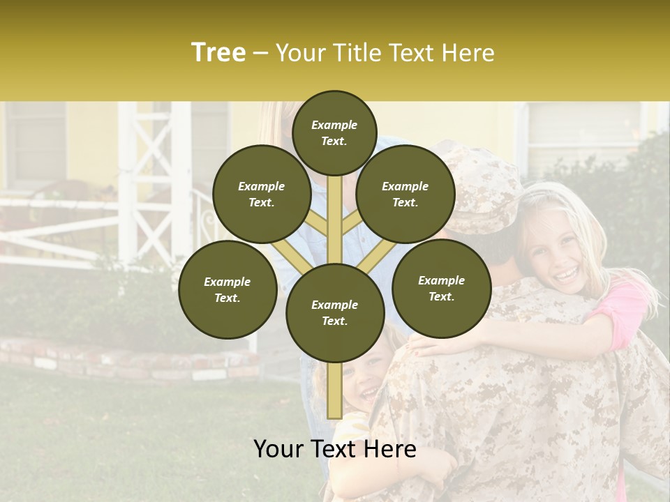 Loan House Small PowerPoint Template