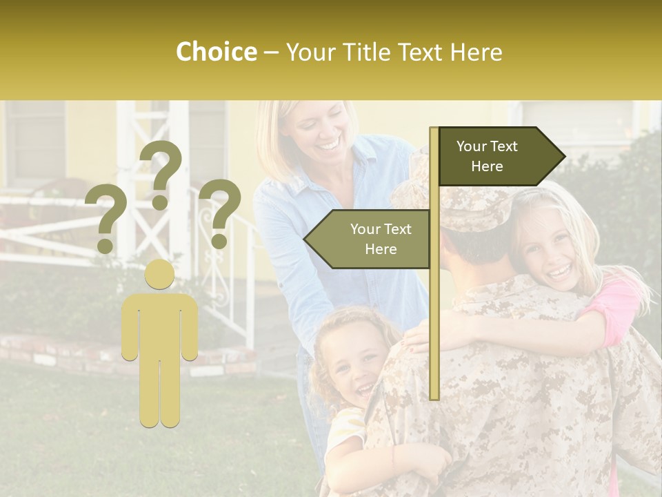 Loan House Small PowerPoint Template