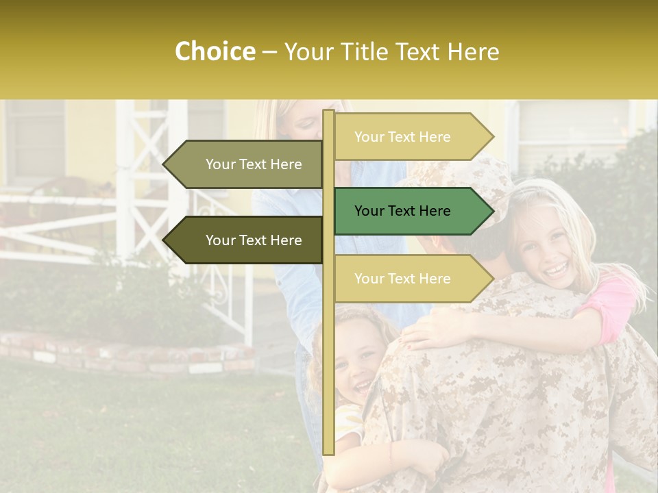 Loan House Small PowerPoint Template