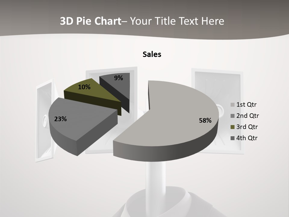 Leaf Investment Sale PowerPoint Template
