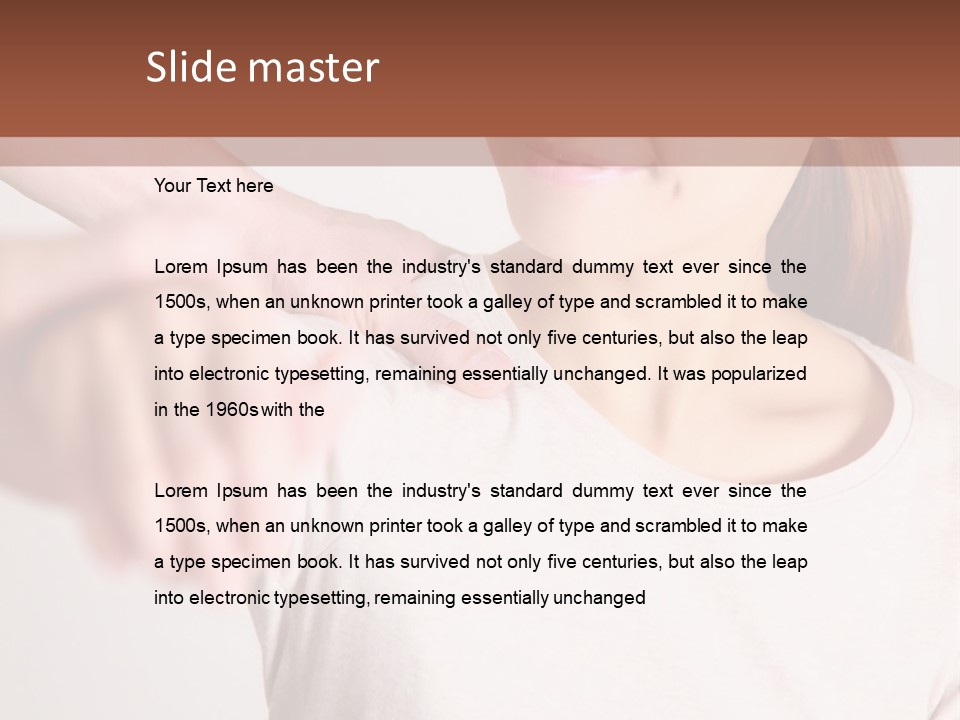 Leaf Estate House PowerPoint Template