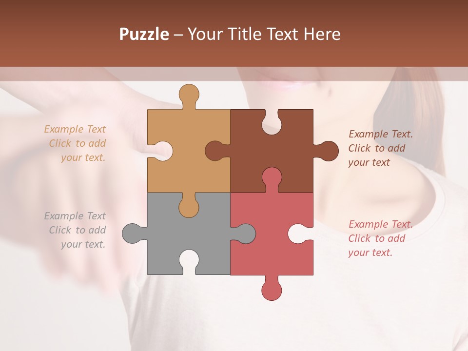 Leaf Estate House PowerPoint Template