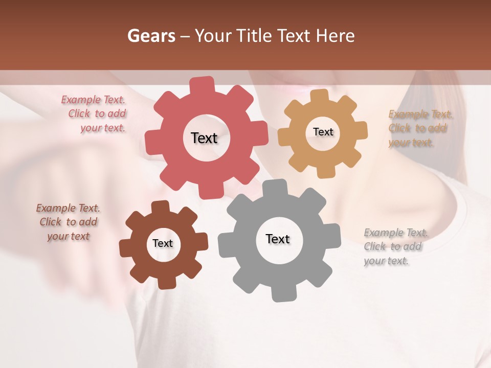 Leaf Estate House PowerPoint Template