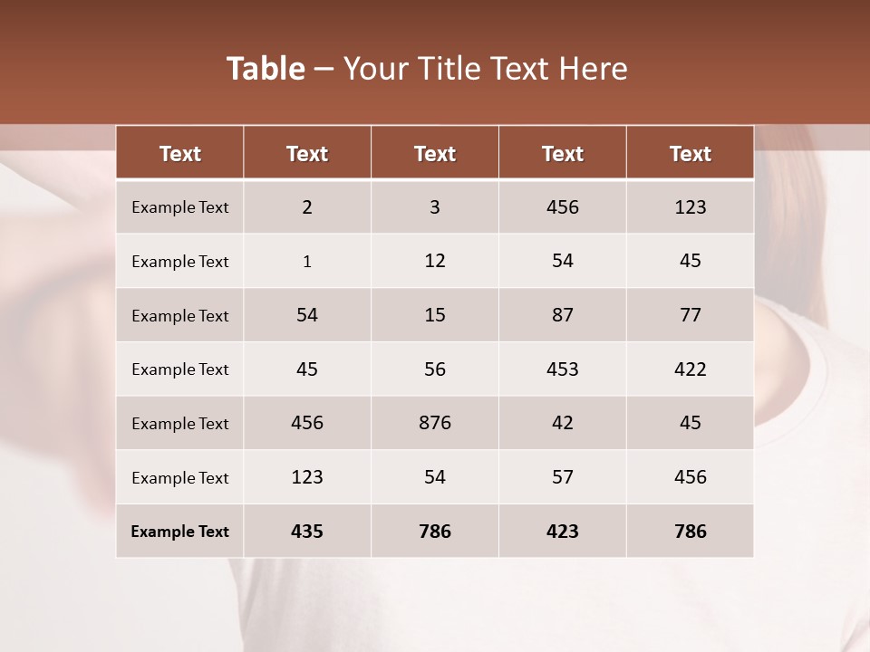 Leaf Estate House PowerPoint Template