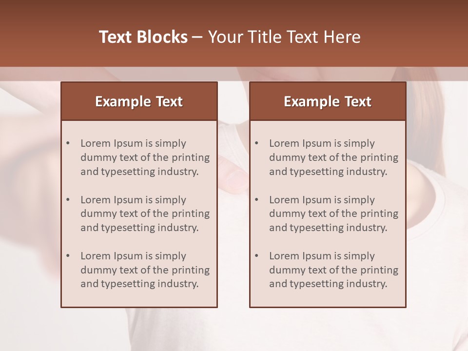 Leaf Estate House PowerPoint Template