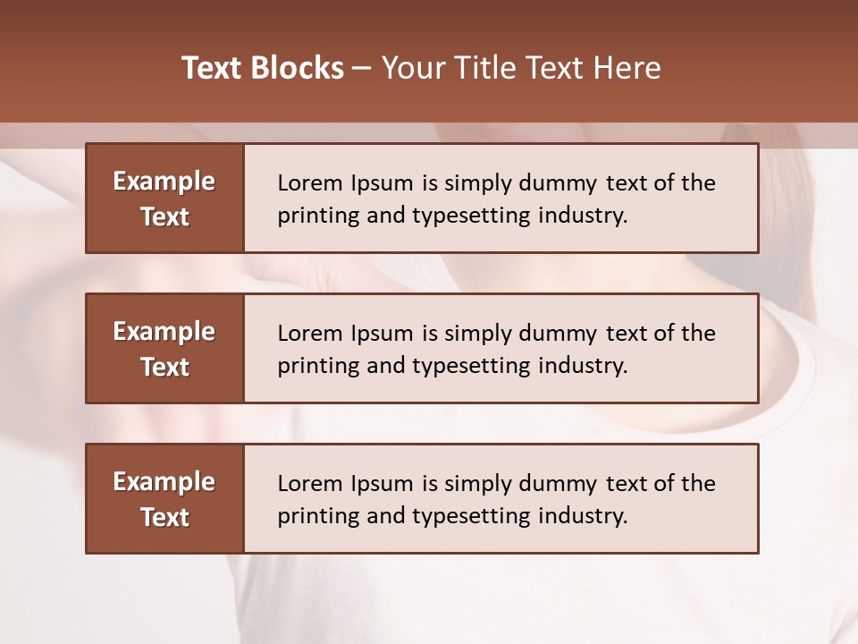 Leaf Estate House PowerPoint Template