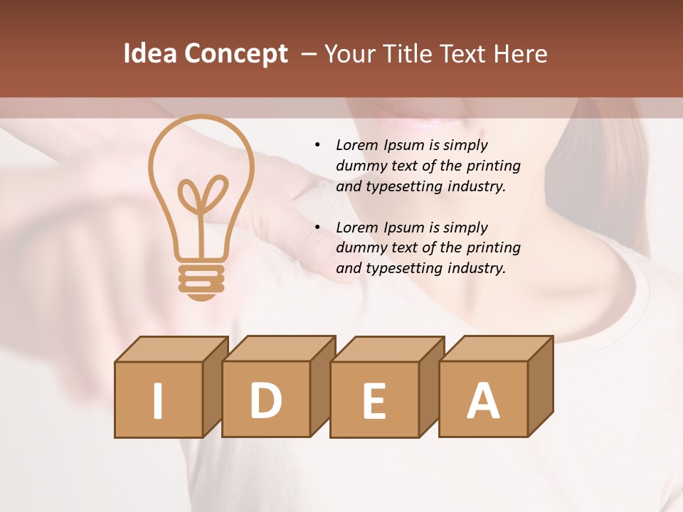 Leaf Estate House PowerPoint Template