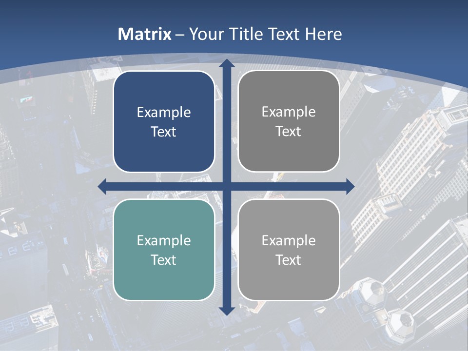 Selling Blue Sky Holding PowerPoint Template