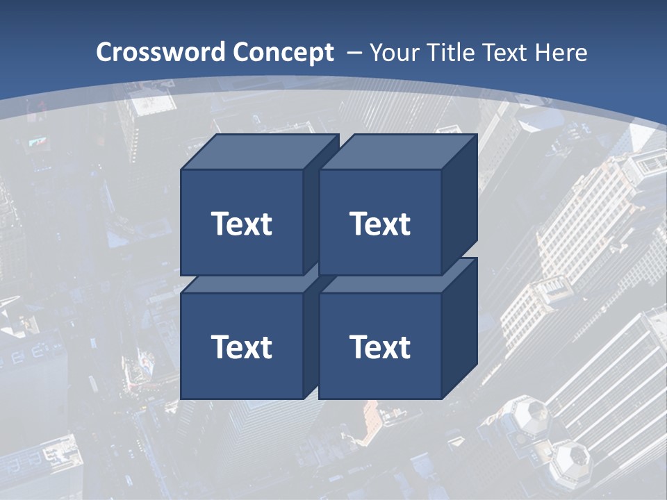 Selling Blue Sky Holding PowerPoint Template