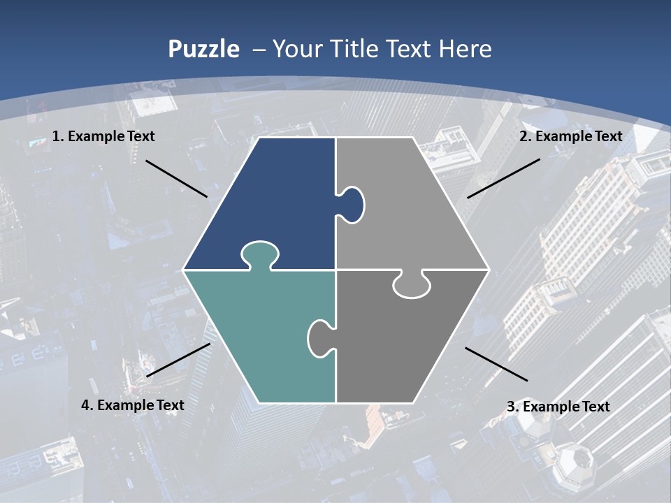 Selling Blue Sky Holding PowerPoint Template