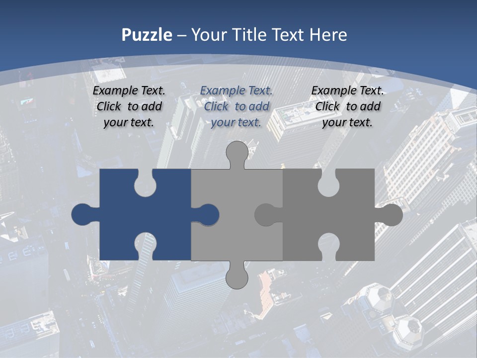 Selling Blue Sky Holding PowerPoint Template