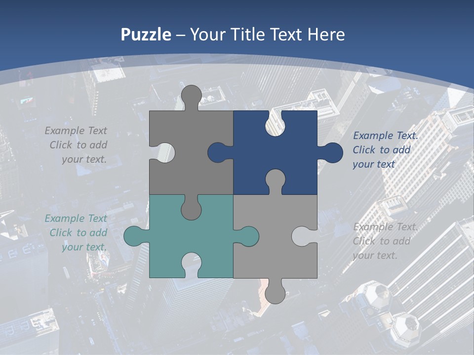 Selling Blue Sky Holding PowerPoint Template