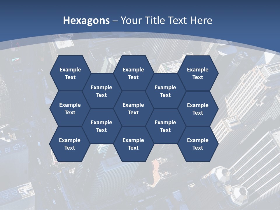 Selling Blue Sky Holding PowerPoint Template