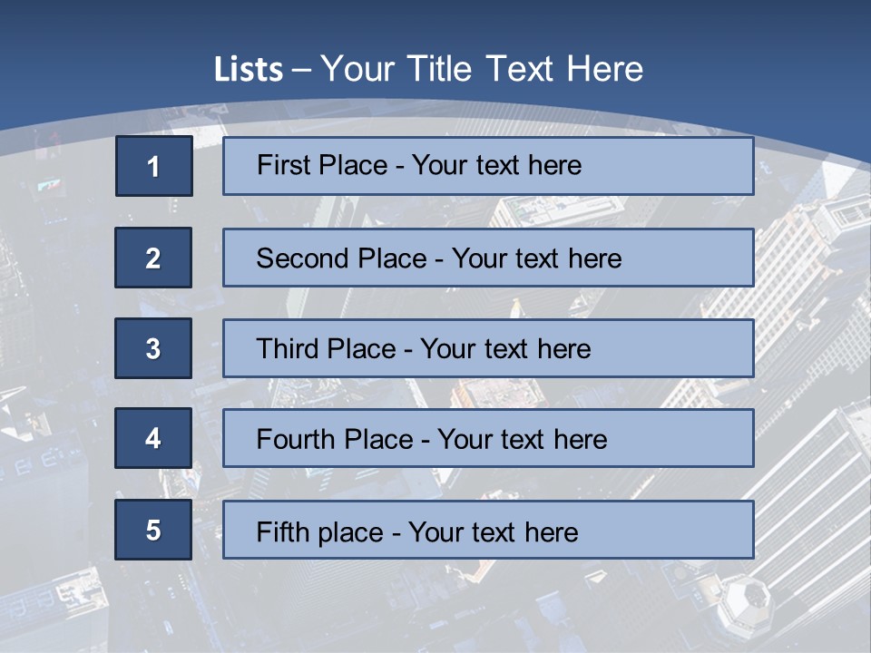 Selling Blue Sky Holding PowerPoint Template