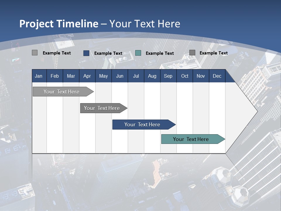 Selling Blue Sky Holding PowerPoint Template