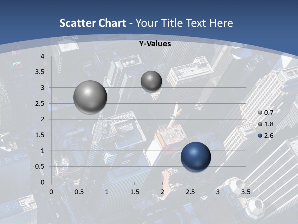 Selling Blue Sky Holding PowerPoint Template