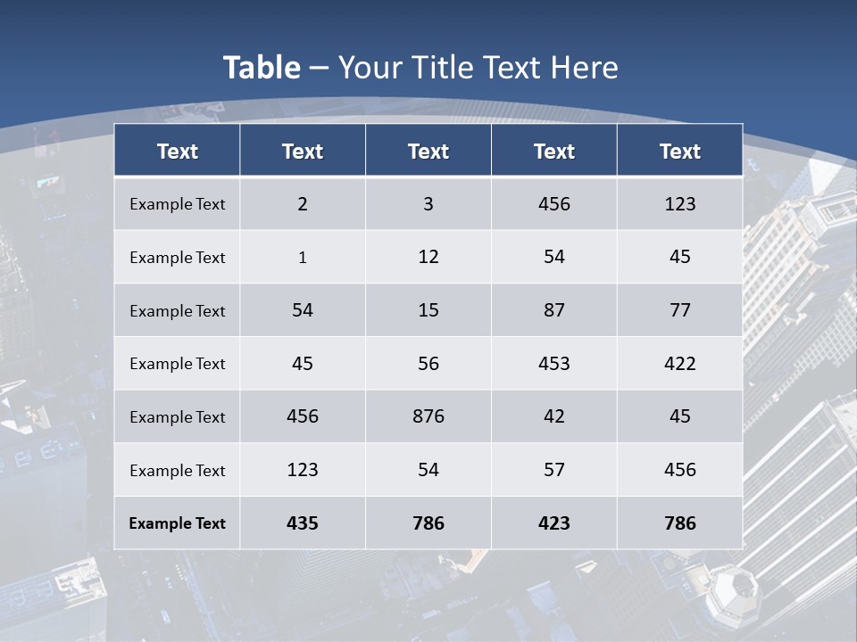 Selling Blue Sky Holding PowerPoint Template