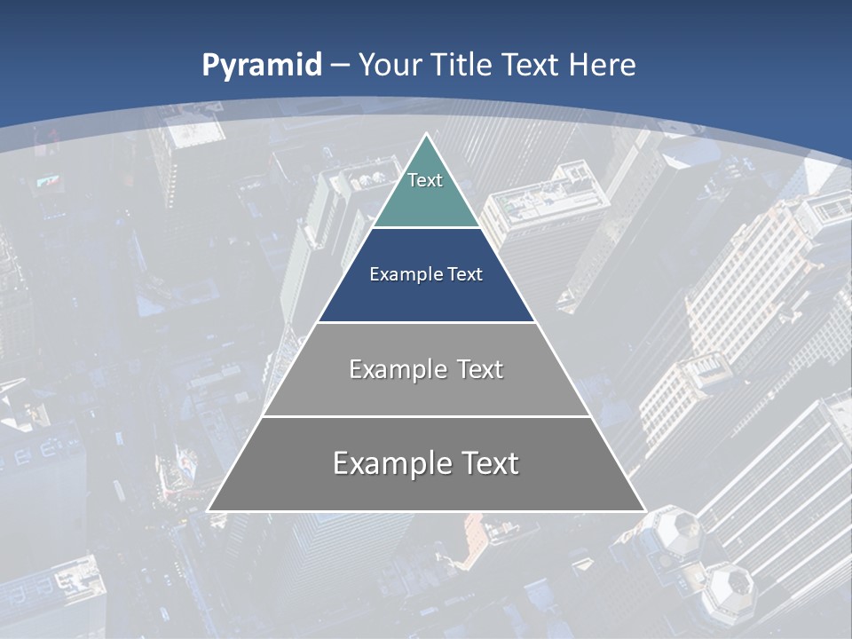 Selling Blue Sky Holding PowerPoint Template