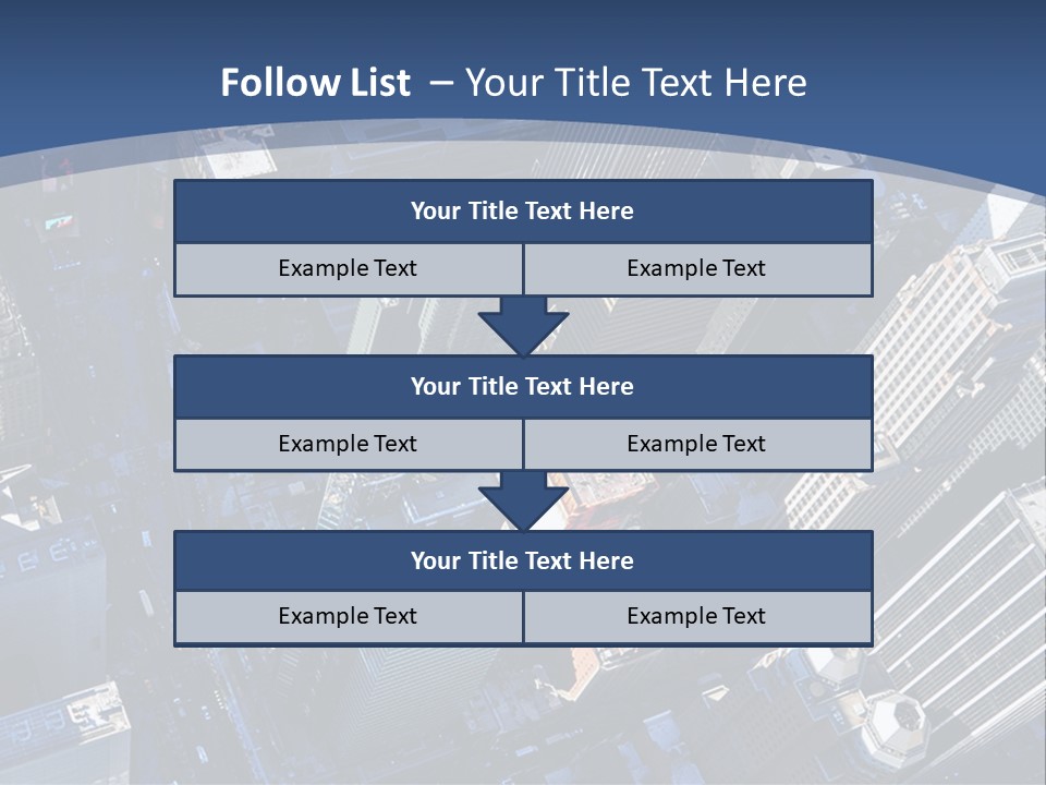 Selling Blue Sky Holding PowerPoint Template