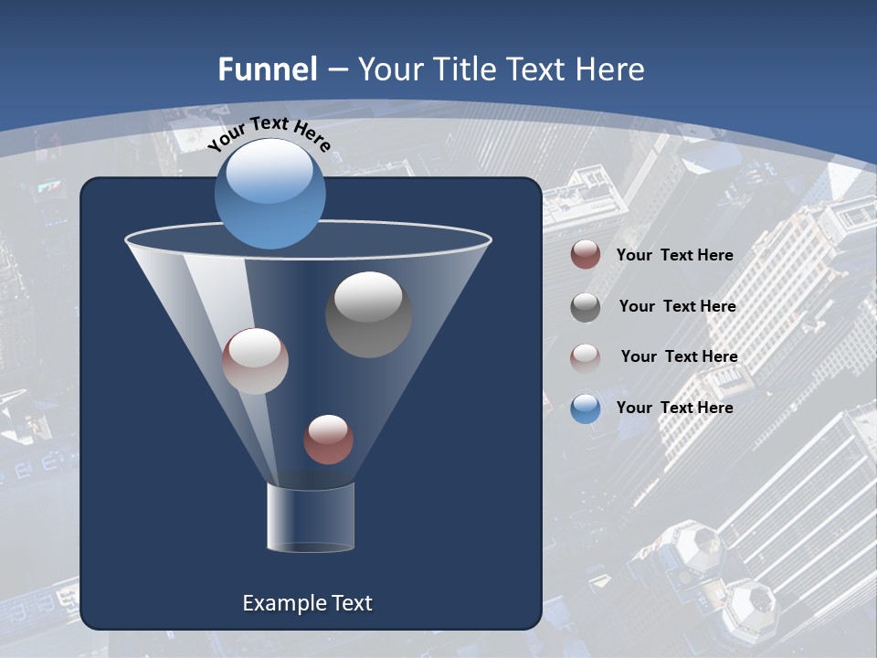 Selling Blue Sky Holding PowerPoint Template
