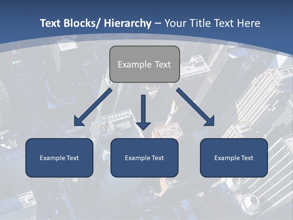 Selling Blue Sky Holding PowerPoint Template