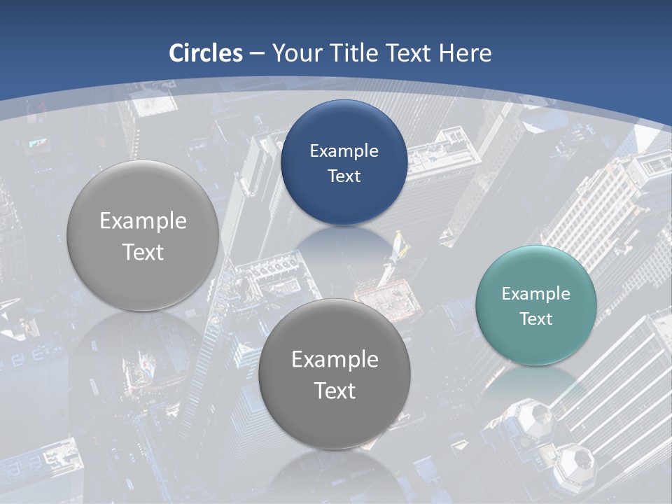 Selling Blue Sky Holding PowerPoint Template