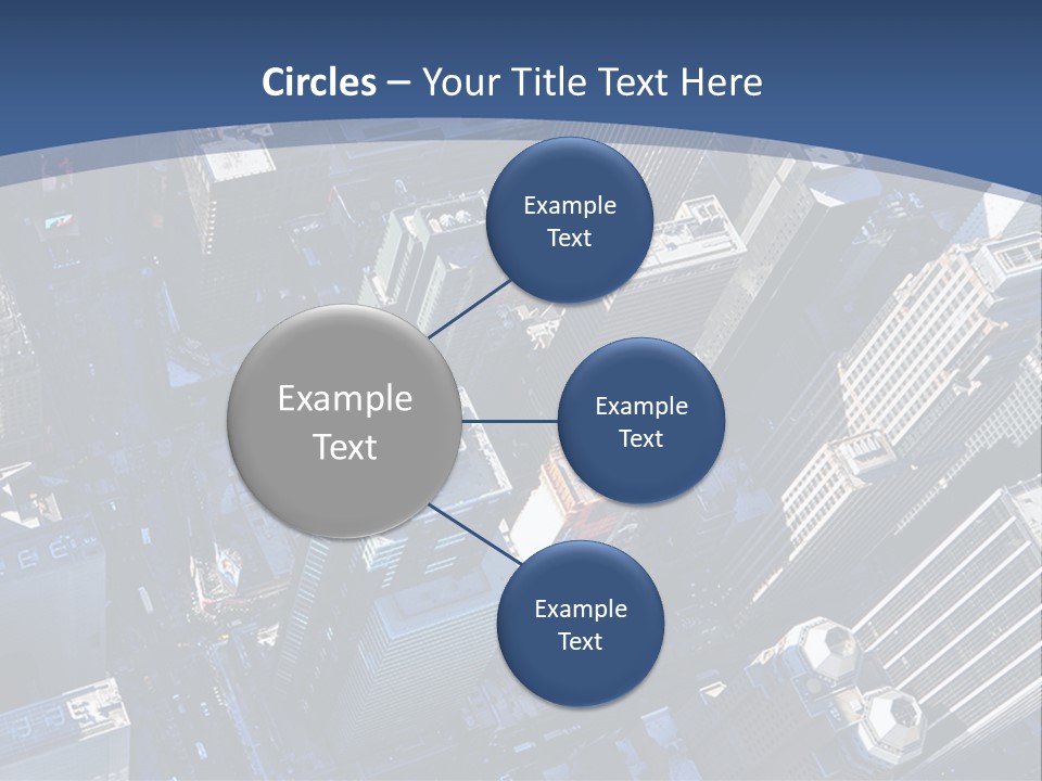 Selling Blue Sky Holding PowerPoint Template