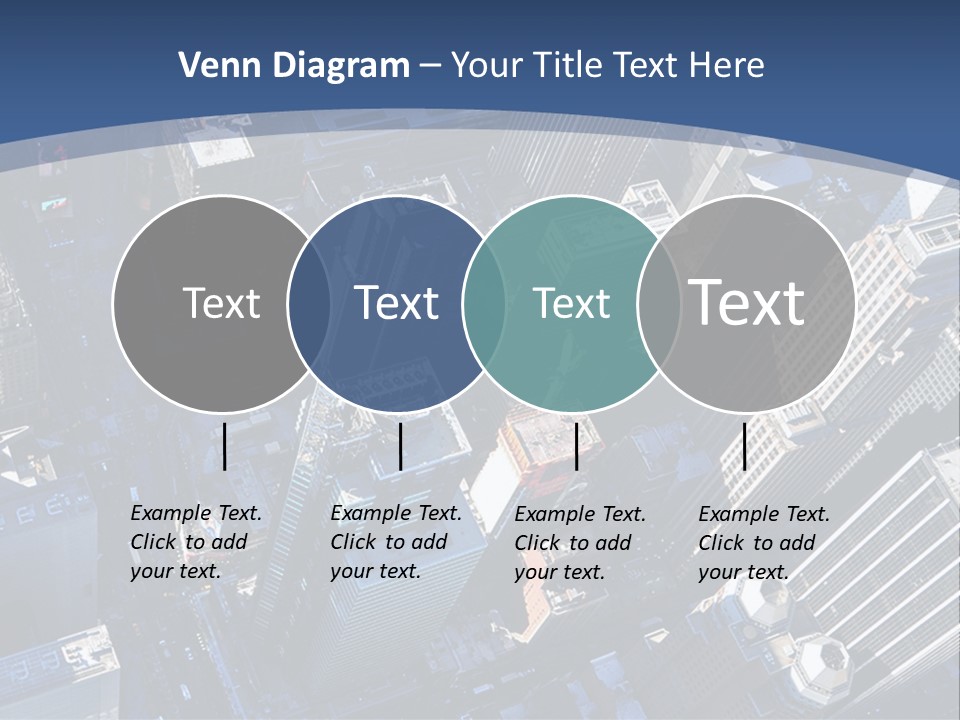 Selling Blue Sky Holding PowerPoint Template