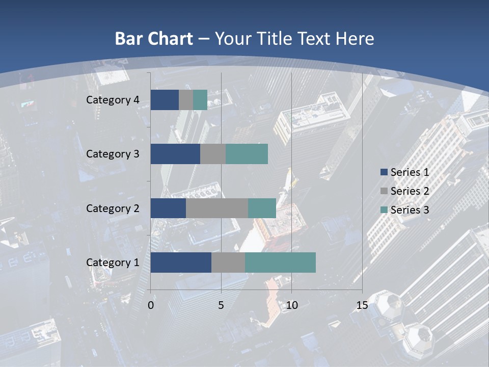 Selling Blue Sky Holding PowerPoint Template